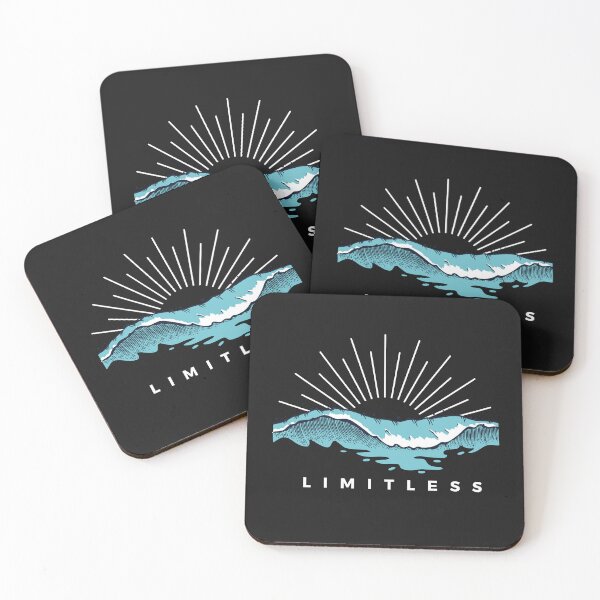 Item preview, Limitless Blue Wave with Sunburst designed and sold by npizzino.