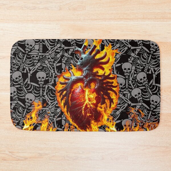 Item preview, Flaming Heart of Elegance  designed and sold by THEVOICE-AI.