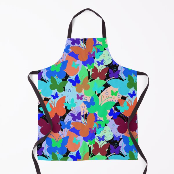 Item preview, Vivid seamless Retro with butterflies, Colorful tone illastrate designed and sold by teaw-teaw.