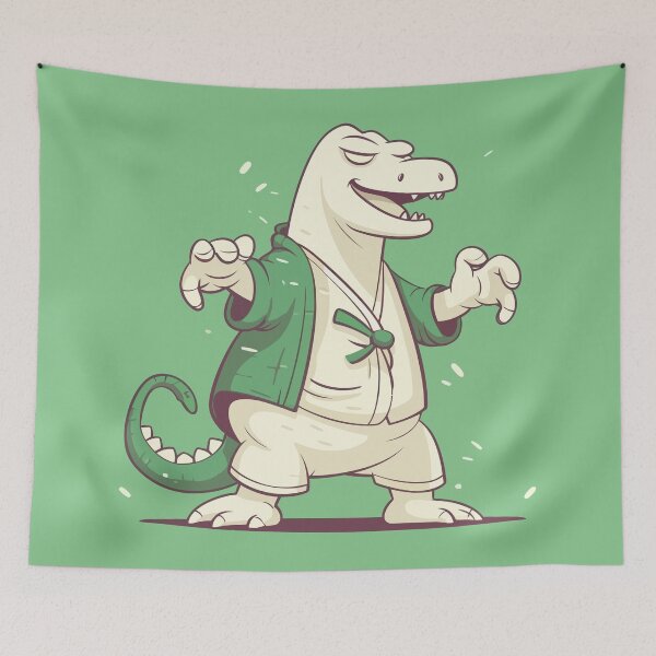 Item preview, Kung fu Crocodile designed and sold by Amir Faysal.