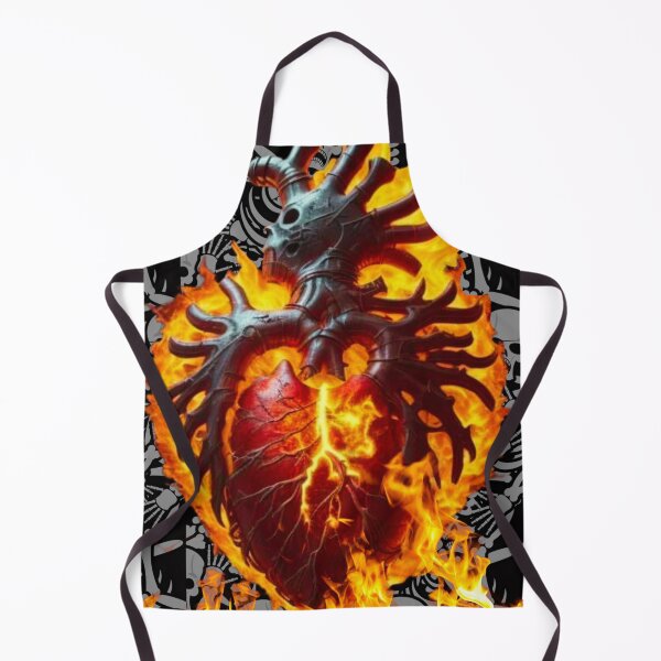 Item preview, Flaming Heart of Elegance designed and sold by THEVOICE-AI.