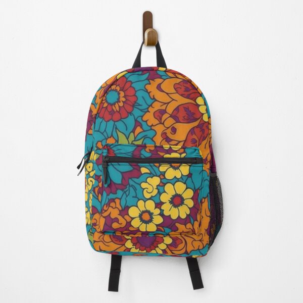 Item preview, Flower Power Colourful Flower Pattern designed and sold by druidwolfart.