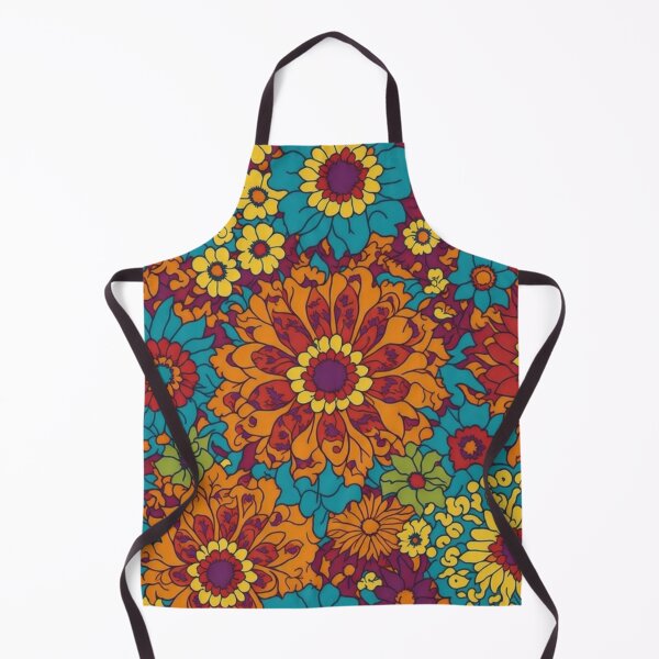Item preview, Flower Power Colourful Flower Pattern designed and sold by druidwolfart.