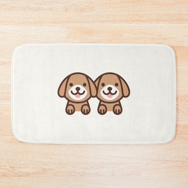 Item preview, Couple Friend Dogs designed and sold by stickersmegafun.