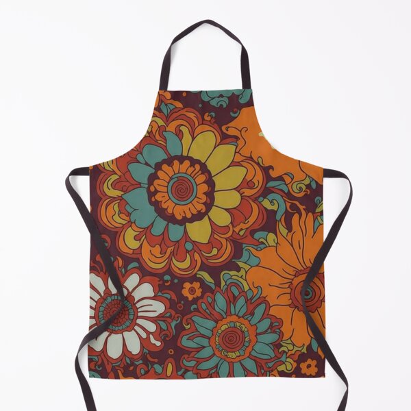 Item preview, Flower Power Colourful Flower Pattern designed and sold by druidwolfart.