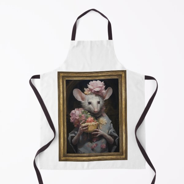 Item preview, Mouse with Flowers: Animal art designed and sold by Molineriani.