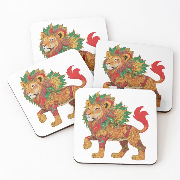 Artikelvorschau, Reggae Lion Alebrije entworfen und verkauft von reggaeartgifts.