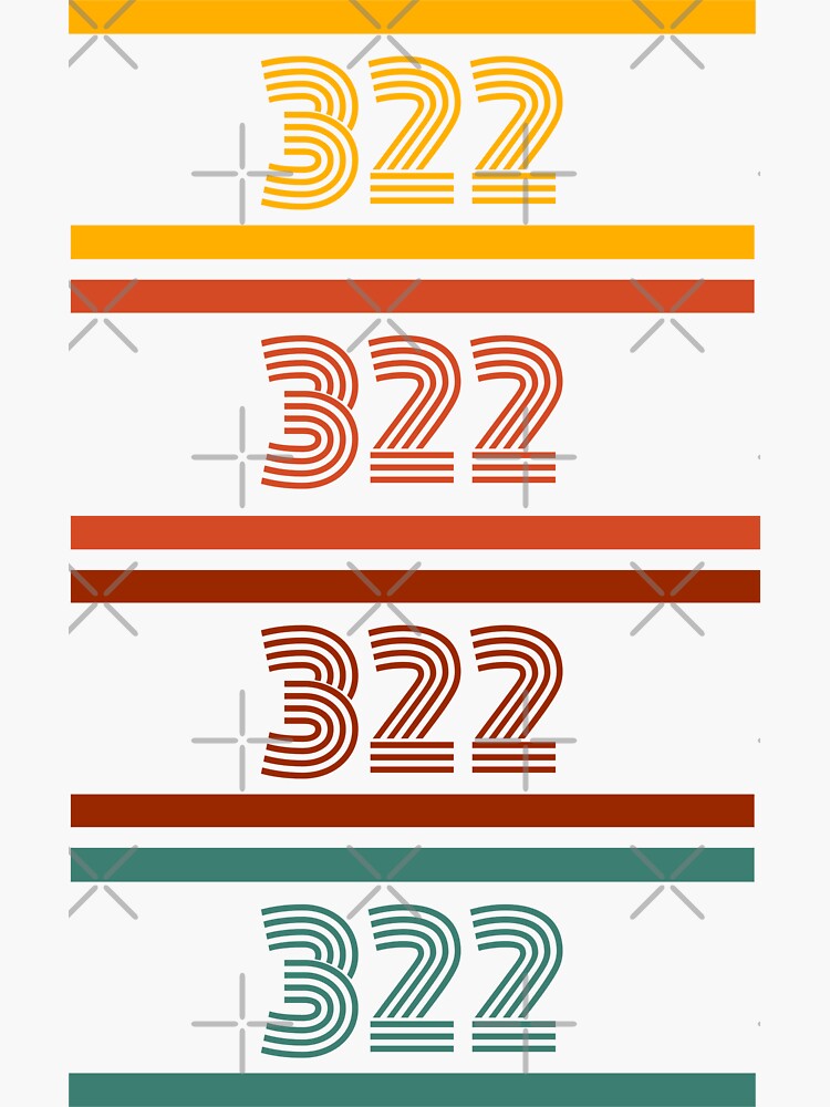 Thumbnail 3 of 3, Sticker, 322 designed and sold by chanong.