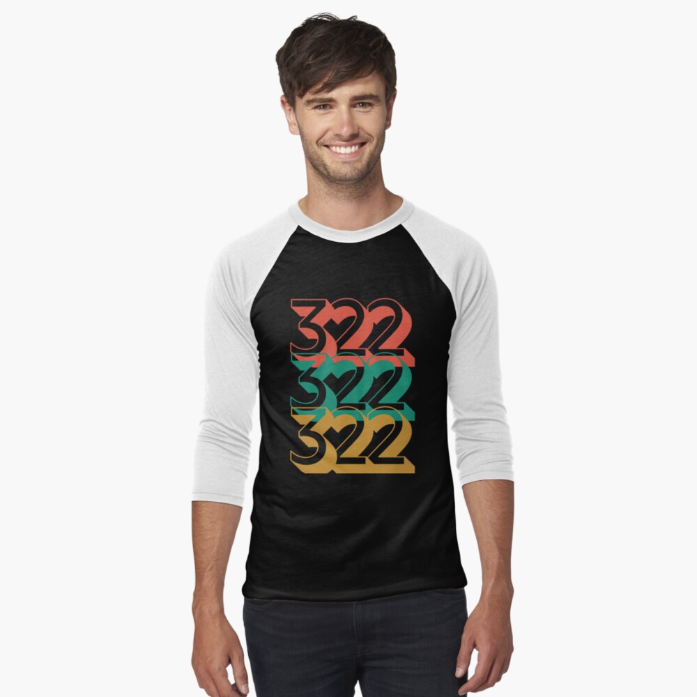 Item preview, Baseball ¾ Sleeve T-Shirt designed and sold by chanong.