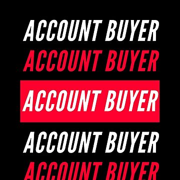 Artwork thumbnail, Account Buyer by chanong