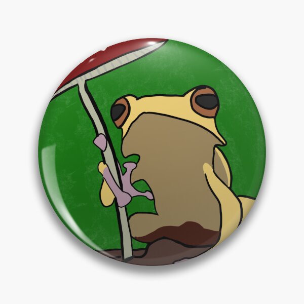 Item preview, Frog with Mushroom designed and sold by InkedEdges.