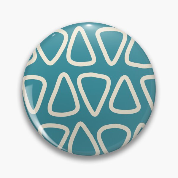 Item preview, Cream wedges on blue background designed and sold by Natasha Miller.
