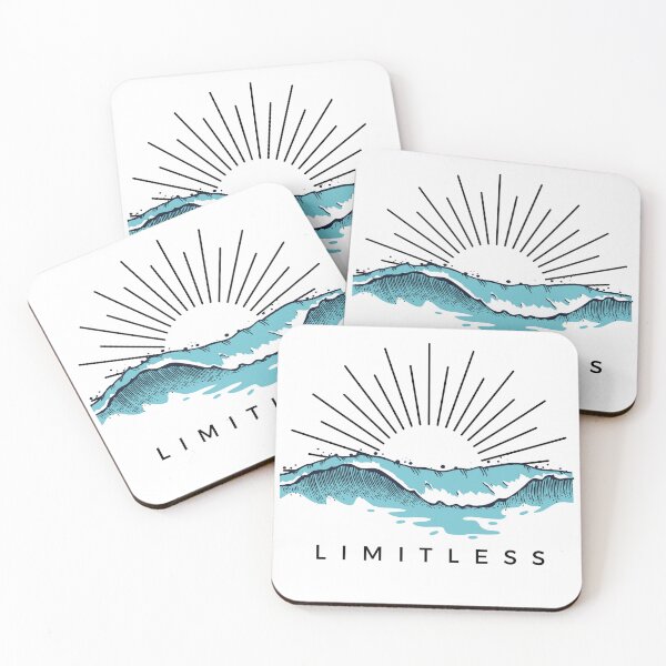 Item preview, Limitless Blue wave with Sunburst designed and sold by npizzino.