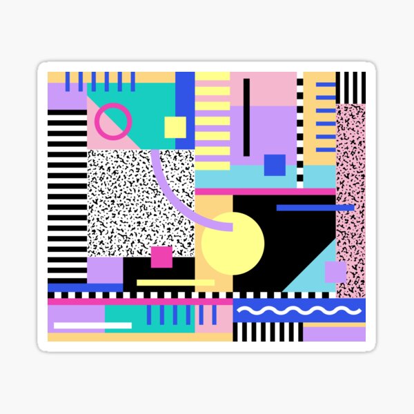 Item preview, Memphis Pattern 111 - Retro 90s / 80s designed and sold by GraphicWave.