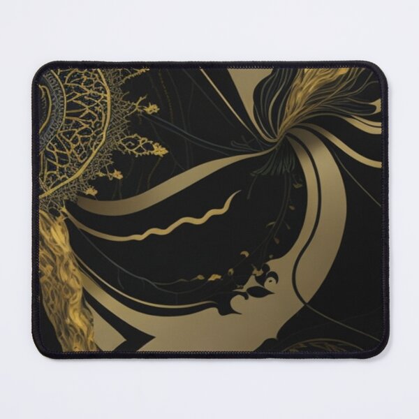 Item preview, Black and Gold Abstract,Pattern. designed and sold by SuraSu.