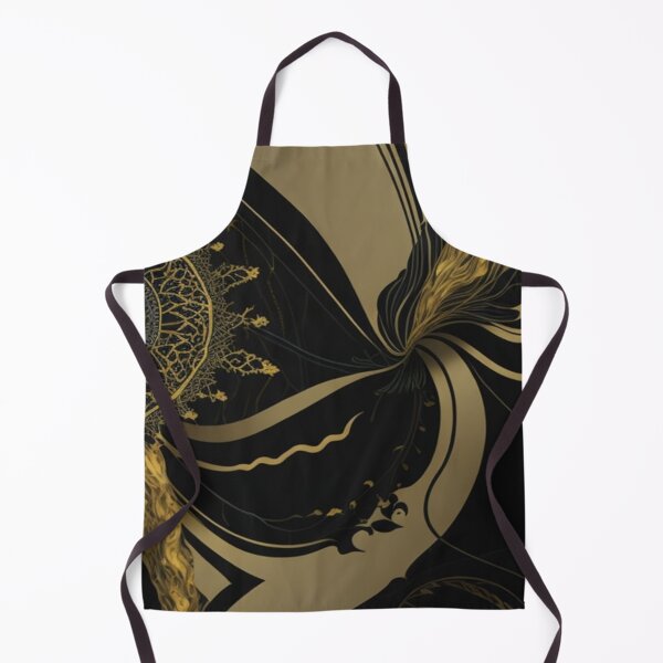 Item preview, Black and Gold Abstract,Pattern. designed and sold by SuraSu.