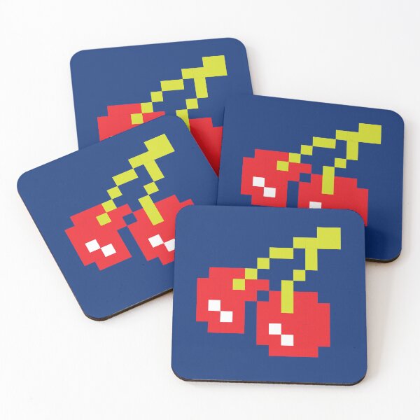 Item preview, Pixel Art Cherry 1980s 8-Bit Fruit designed and sold by DetourShirts.