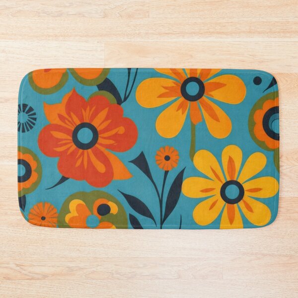 Item preview, Flower Power Colourful Flower Pattern designed and sold by druidwolfart.