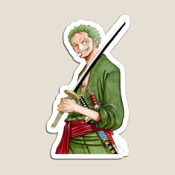 one piece sleeping zoro Sticker for Sale by mayvsantillan