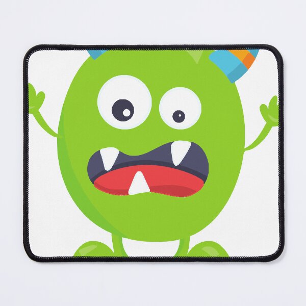 Item preview, Cute Monster, Green Monster, Funny Monster, Horns designed and sold by adornomaka.