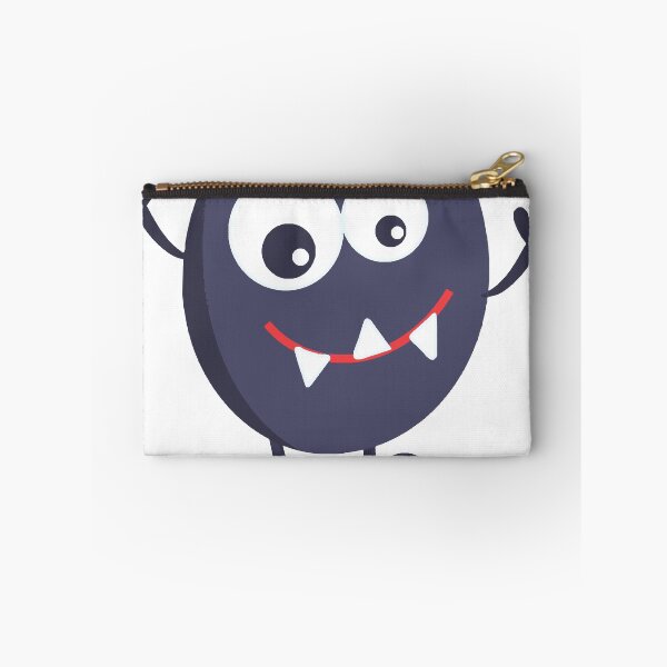 Item preview, Cute Monster, Funny Monster, Blue Monster, Horns  designed and sold by adornomaka.