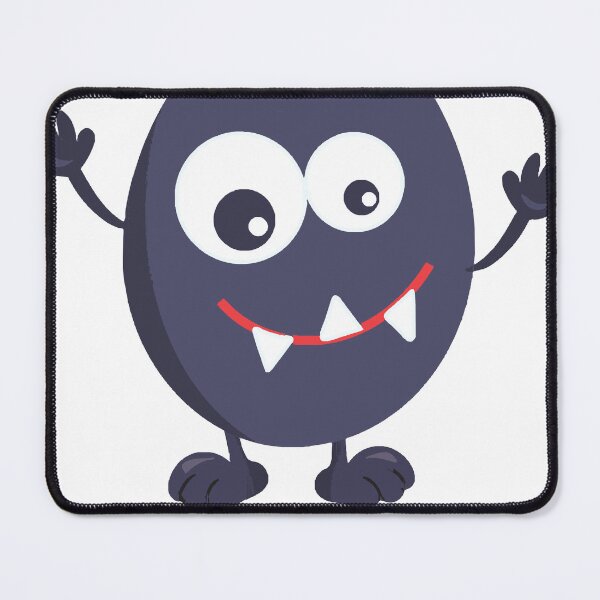 Item preview, Cute Monster, Funny Monster, Blue Monster, Horns designed and sold by adornomaka.