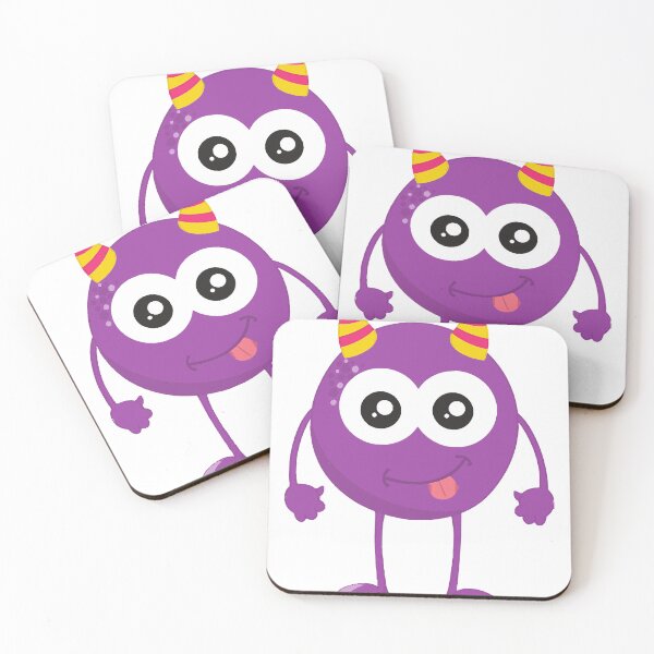 Item preview, Cute Monster, Purple Monster, Funny Monster, Horns designed and sold by adornomaka.