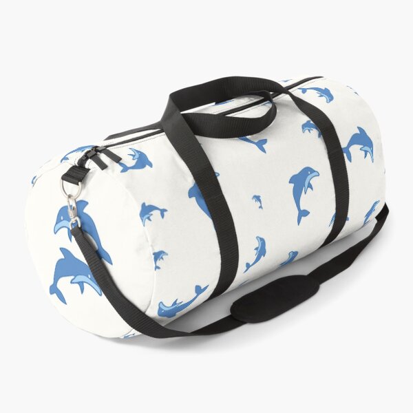 Item preview, Blue Whales Playing designed and sold by stickersmegafun.