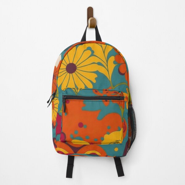 Item preview, Flower Power Colourful Flower Pattern designed and sold by druidwolfart.