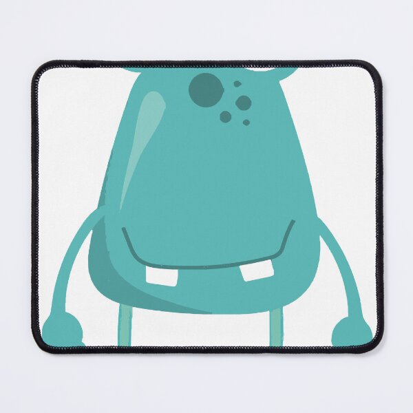 Item preview, Cute Monster, Blue Monster, Funny Monster, Silly designed and sold by raquelbebe.