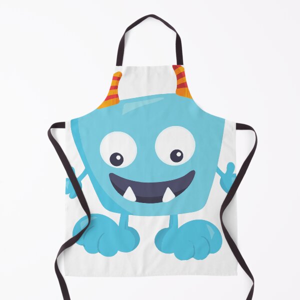 Item preview, Cute Monster, Blue Monster, Funny Monster, Horns designed and sold by raquelbebe.