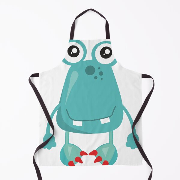 Item preview, Cute Monster, Blue Monster, Funny Monster, Silly designed and sold by raquelbebe.