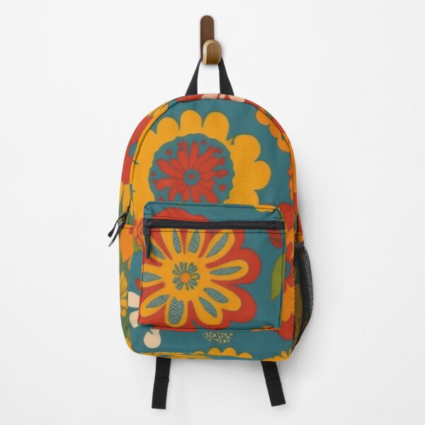 Item preview, Flower Power Colourful Flower Pattern designed and sold by druidwolfart.