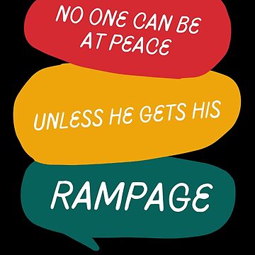 Artwork thumbnail, Rampage by chanong