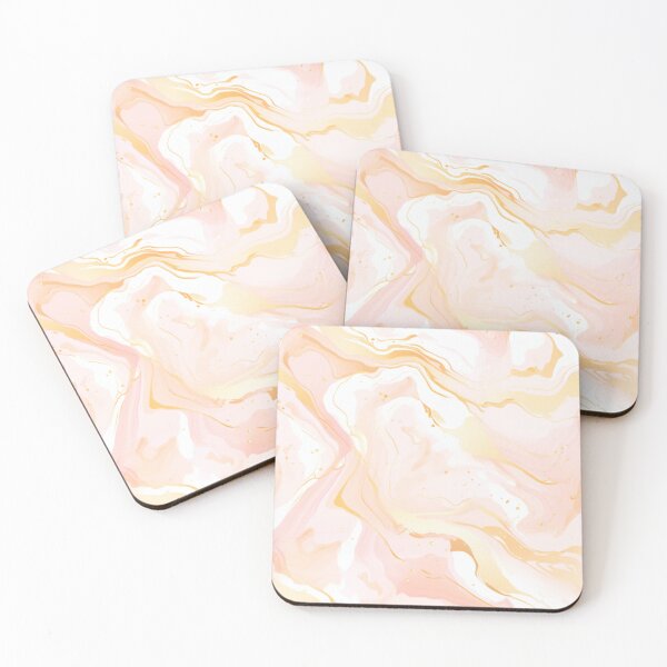 Item preview, Pink Peach White Marble Style Seamless Pattern designed and sold by AerinDigital.