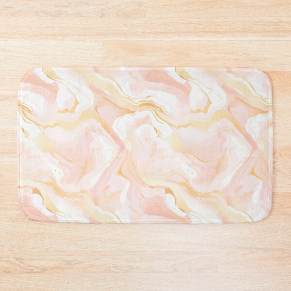 Item preview, Pink Peach White Marble Style Seamless Pattern designed and sold by AerinDigital.