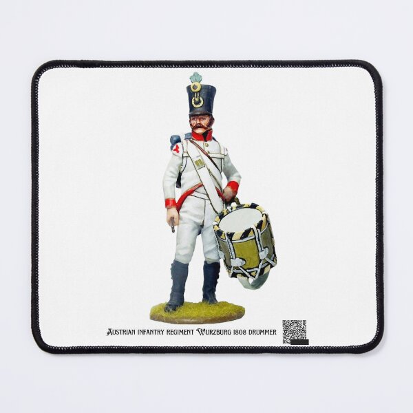 Item preview, Austrian infantry regiment Wurzburg 1808 drummer toy soldier designed and sold by TavaresDollie.