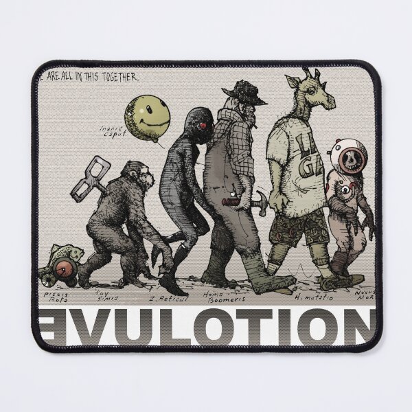 Item preview, "EVULOTION" designed and sold by Sean Simmans.