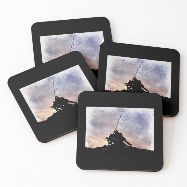 Item preview, Iwo Jima Statue, Watercolor Active designed and sold by TavaresDollie.