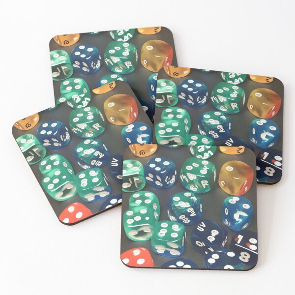Item preview, Modifier Custom Glasses Dice designed and sold by Yellowriversss.