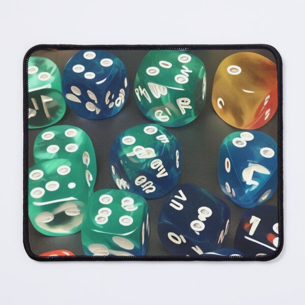 Item preview, Modifier Custom Glasses Dice designed and sold by Yellowriversss.