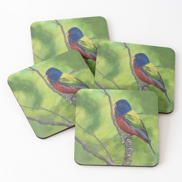 Item preview, Painted Bunting  designed and sold by Lynn Pommerening.