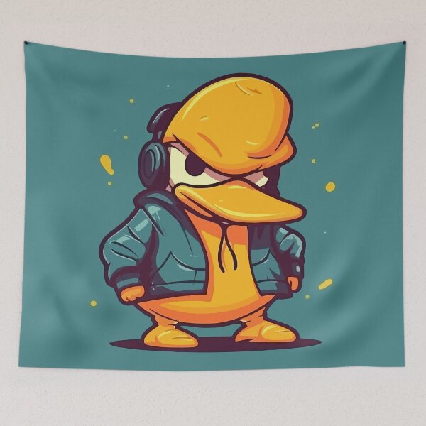 Item preview, Hip Hop Dancing Duck designed and sold by Amir Faysal.