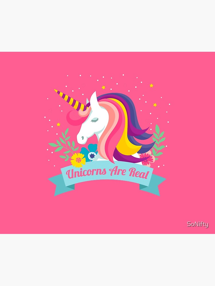 "Unicorns Are Real" Poster by SoNifty Redbubble