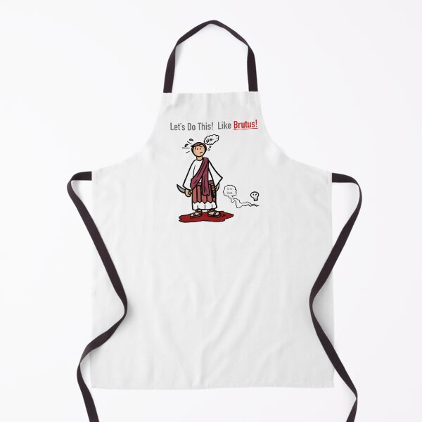 Item preview, Let’s Do This Like Brutus designed and sold by LizHumorComics.