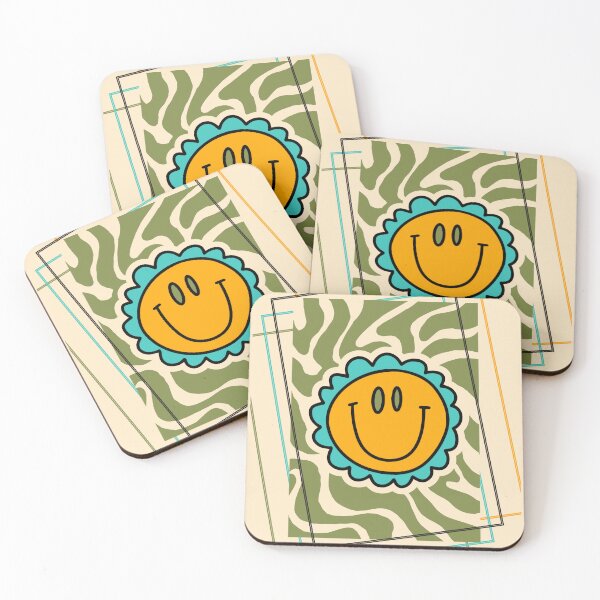 Item preview, Trippy Hippie Smiley Face Flower  designed and sold by TheSweeetestPea.