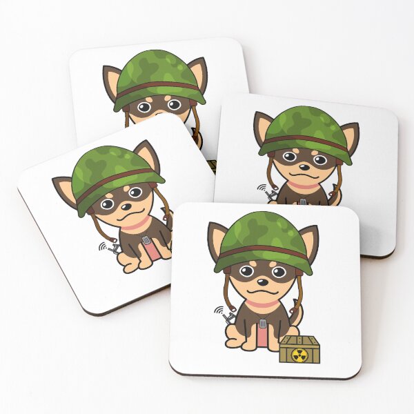 Item preview, Army Soldier Small Dog designed and sold by BaroneRoxie.