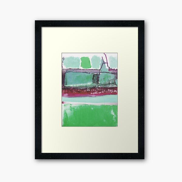 Walking in Asnieres with Vincent 2 Framed Art Print