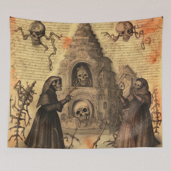 Item preview, Black Death Plague Medieval Manuscripts  designed and sold by BrandonArtWorld.