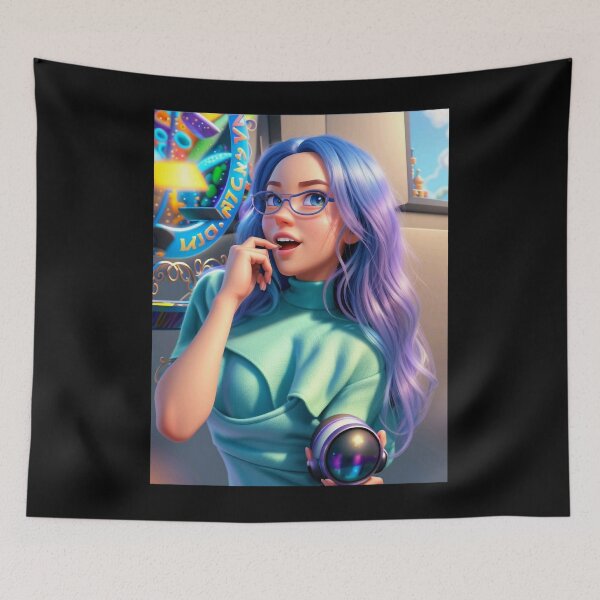 Item preview, OLGA BLUE 1.0 designed and sold by alliana-drain.